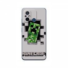 Чехол Майнкрафт для Редми 12с (AlphaPrint) Minecraft Персонаж Майнкрафт - купить на Floy.com.ua