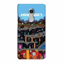 Чехол Майнкрафт для Xiaomi Redmi 5 (AlphaPrint) Minecraft