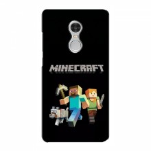 Чехол Майнкрафт для Xiaomi Redmi 5 (AlphaPrint) Minecraft Герои Майнкрафт - купить на Floy.com.ua