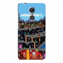 Чехол Майнкрафт для Xiaomi Redmi 5 Plus (AlphaPrint) Minecraft - купить на Floy.com.ua