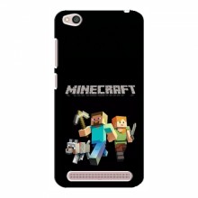 Чехол Майнкрафт для Xiaomi Redmi 5A (AlphaPrint) Minecraft Герои Майнкрафт - купить на Floy.com.ua