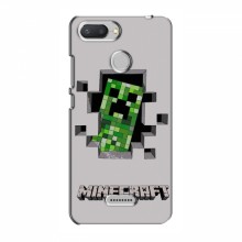 Чехол Майнкрафт для Редми 6 (AlphaPrint) Minecraft Персонаж Майнкрафт - купить на Floy.com.ua