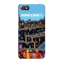 Чехол Майнкрафт для Редми 6А (AlphaPrint) Minecraft - купить на Floy.com.ua
