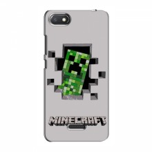 Чехол Майнкрафт для Редми 6А (AlphaPrint) Minecraft Персонаж Майнкрафт - купить на Floy.com.ua