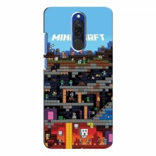 Чехол Майнкрафт для Редми 8 (AlphaPrint) Minecraft