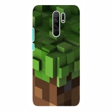 Чехол Майнкрафт для Редми 9 (AlphaPrint) Minecraft Текстура Minecraft - купить на Floy.com.ua