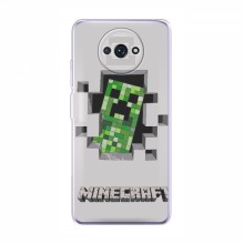 Чехол Майнкрафт для Сяоми Редми А3 (AlphaPrint) Minecraft Персонаж Майнкрафт - купить на Floy.com.ua