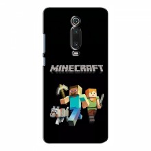 Чехол Майнкрафт для Xiaomi Mi 9T Pro (AlphaPrint) Minecraft Герои Майнкрафт - купить на Floy.com.ua