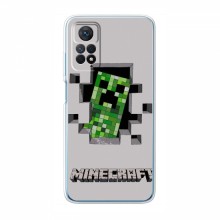 Чехол Майнкрафт для Сяоми Редми Ноут 11 Про (AlphaPrint) Minecraft