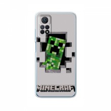 Чехол Майнкрафт для Редми Нот 12 Про (4G) (AlphaPrint) Minecraft