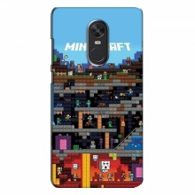 Чехол Майнкрафт для Xiaomi Redmi Note 4X (AlphaPrint) Minecraft