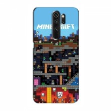 Чехол Майнкрафт для Сяоми Редми Ноут 8 Про (AlphaPrint) Minecraft - купить на Floy.com.ua