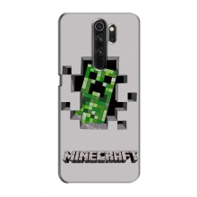 Чехол Майнкрафт для Сяоми Редми Ноут 8 Про (AlphaPrint) Minecraft