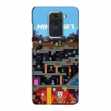 Чехол Майнкрафт для Сяоми Редми Ноут 9 (AlphaPrint) Minecraft - купить на Floy.com.ua
