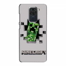 Чехол Майнкрафт для Сяоми Редми Ноут 9 (AlphaPrint) Minecraft