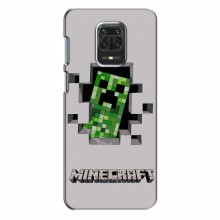 Чехол Майнкрафт для Сяоми Редми Ноут 9s (AlphaPrint) Minecraft Персонаж Майнкрафт - купить на Floy.com.ua