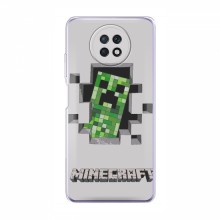 Чехол Майнкрафт для Сяоми Редми Ноут 9Т (AlphaPrint) Minecraft Персонаж Майнкрафт - купить на Floy.com.ua