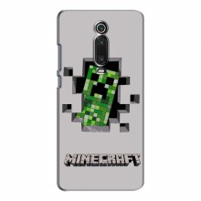 Чехол Майнкрафт для Xiaomi Mi 9T (AlphaPrint) Minecraft Персонаж Майнкрафт - купить на Floy.com.ua