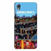 Чехол Майнкрафт для ЗТЕ Блейд А5 (2019) (AlphaPrint) Minecraft - купить на Floy.com.ua