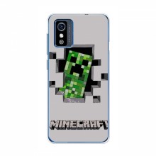 Чехол Майнкрафт для ЗТЕ Блейд Л9 (AlphaPrint) Minecraft Персонаж Майнкрафт - купить на Floy.com.ua
