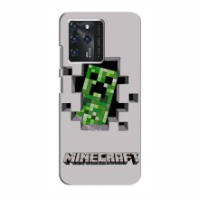 Чехол Майнкрафт для ЗТЕ Блейд В30 (AlphaPrint) Minecraft