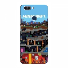 Чехол Майнкрафт для ЗТЕ Блейд В9 (AlphaPrint) Minecraft