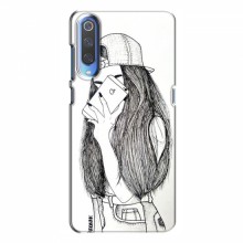 Чехол с печатью для Huawei P Smart 2020 - (Мода) (AlphaPrint) Арт-девушка - купить на Floy.com.ua