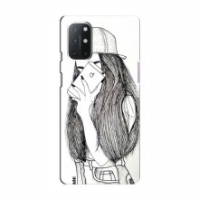 Чехол с печатью для OnePlus 9 Lite - (Мода) (AlphaPrint) Арт-девушка - купить на Floy.com.ua