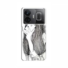 Чехол с печатью для RealMe GT Neo 5 - (Мода) (AlphaPrint) Арт-девушка - купить на Floy.com.ua