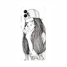 Чехол с печатью для Samsung Galaxy F04 - (Мода) (AlphaPrint) Арт-девушка - купить на Floy.com.ua