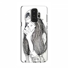 Чехол с печатью для Samsung S9 Plus - (Мода) (AlphaPrint) Арт-девушка - купить на Floy.com.ua