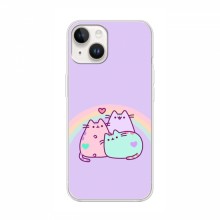 Чехол на iPhone 16 Ultra с Котами (VPrint) Радужные котики - купить на Floy.com.ua