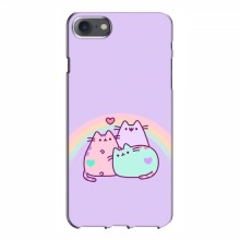 Чехол на iPhone 7 с Котами (VPrint) Радужные котики - купить на Floy.com.ua