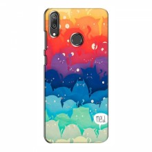 Чехол на Huawei Y7 2019 с Котами (VPrint) Mew - купить на Floy.com.ua