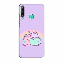 Чехол на Huawei Y7p (2020) с Котами (VPrint) Радужные котики - купить на Floy.com.ua
