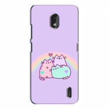 Чехол на Nokia 2.2 (2019) с Котами (VPrint) Радужные котики - купить на Floy.com.ua