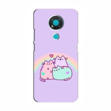 Чехол на Nokia 3.4 с Котами (VPrint) Радужные котики - купить на Floy.com.ua