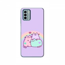 Чехол на Nokia G22 с Котами (VPrint) Радужные котики - купить на Floy.com.ua
