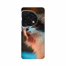 Чехол на OnePlus 11 с Котами (VPrint) Котик с бабочкой - купить на Floy.com.ua