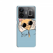 Чехол на RealMe GT Neo 5 с Котами (VPrint) Котик в очках - купить на Floy.com.ua