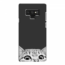 Чехол на Samsung Note 9 с Котами (VPrint) Выглядывает кот снизу - купить на Floy.com.ua