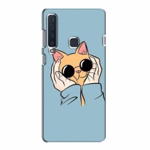Чехол на Samsung A9 2018 с Котами (VPrint) Котик в очках - купить на Floy.com.ua