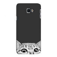 Чехол на Samsung J4+, J4 Plus с Котами (VPrint) Выглядывает кот снизу - купить на Floy.com.ua