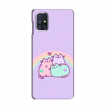 Чехол на Samsung Galaxy M51 с Котами (VPrint) Радужные котики - купить на Floy.com.ua