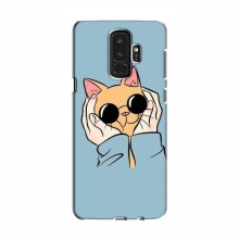 Чехол на Samsung S9 Plus с Котами (VPrint) Котик в очках - купить на Floy.com.ua