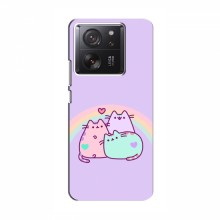 Чехол на Xiaomi 13T Pro с Котами (VPrint) Радужные котики - купить на Floy.com.ua