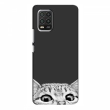 Чехол на Xiaomi Mi 10 Lite с Котами (VPrint) Выглядывает кот снизу - купить на Floy.com.ua