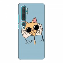 Чехол на Xiaomi Mi 10 Pro с Котами (VPrint) Котик в очках - купить на Floy.com.ua