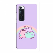 Чехол на Xiaomi Mi 10s с Котами (VPrint) Радужные котики - купить на Floy.com.ua