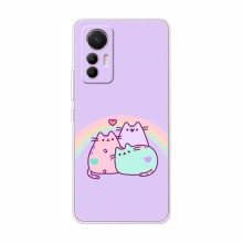 Чехол на Xiaomi 12 Lite с Котами (VPrint) Радужные котики - купить на Floy.com.ua
